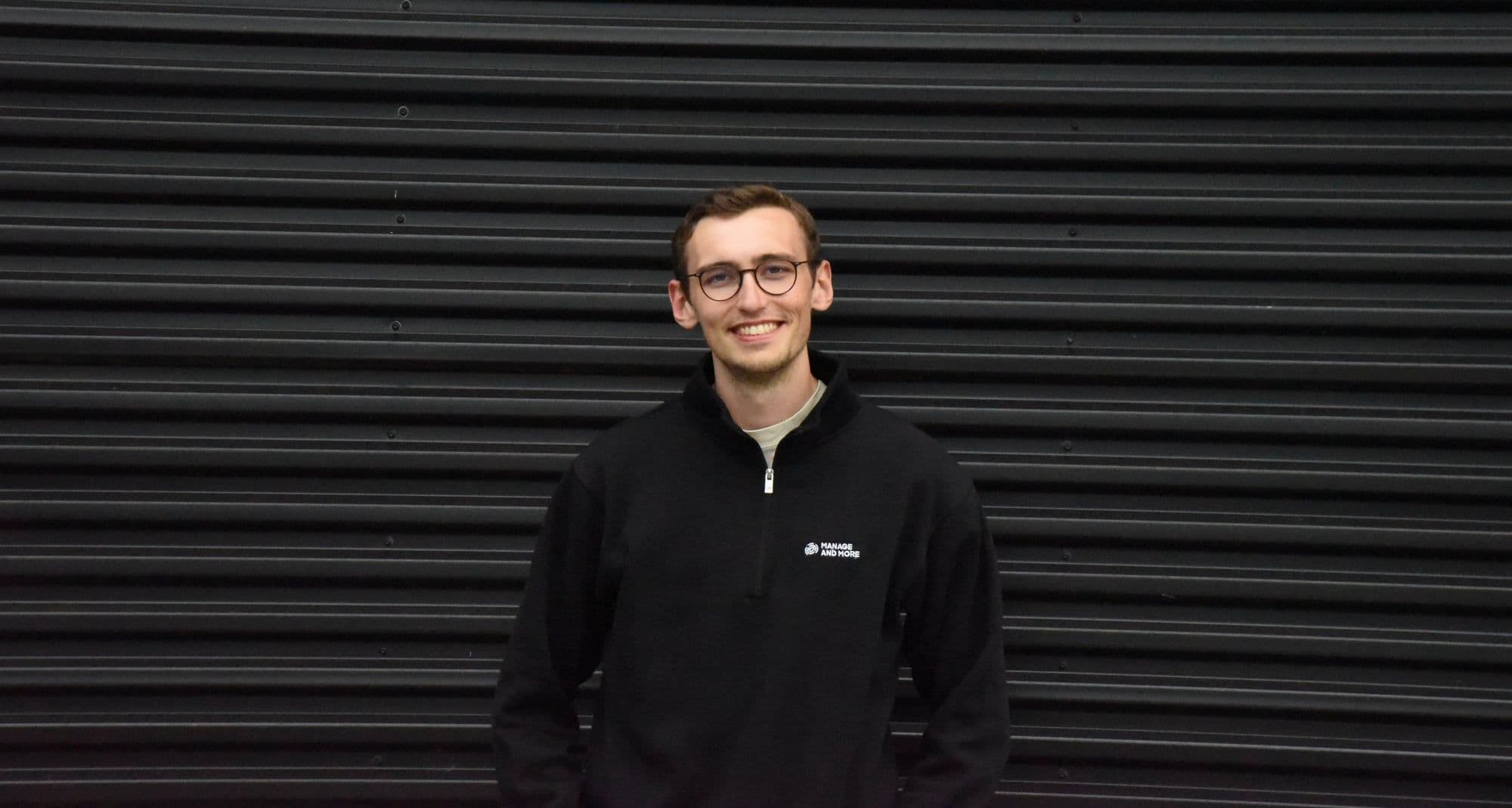 Julian at a Manage and More event